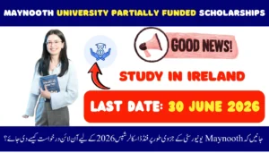 Maynooth University Partially Funded Scholarships