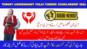 Turkey Government Fully Funded Scholarship 2026
